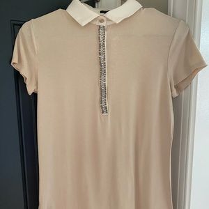 Ann Taylor Women’s beige top size medium